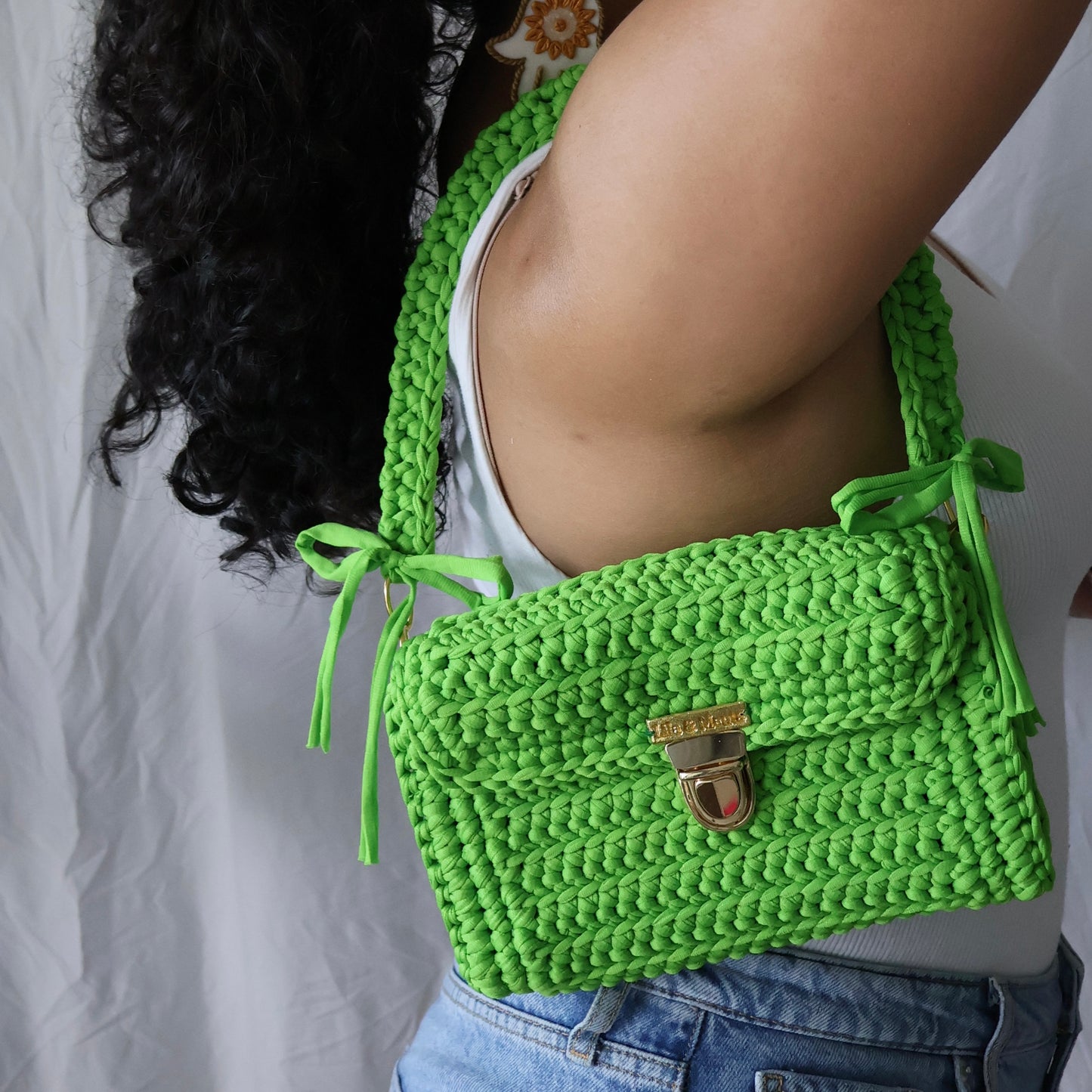 Morgan Crochet Shoulder Bag