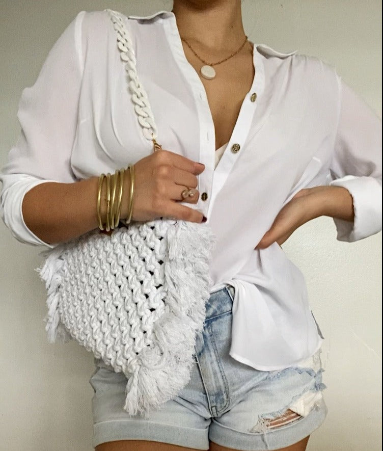 Bruna Macrame Bag
