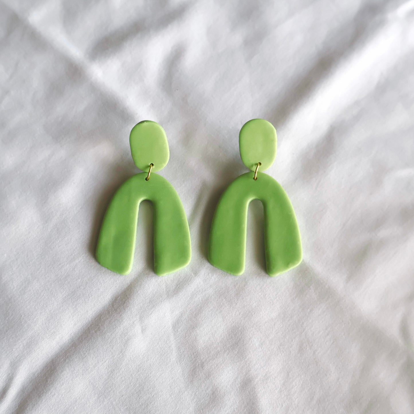 Yeassa Earrings (Green)