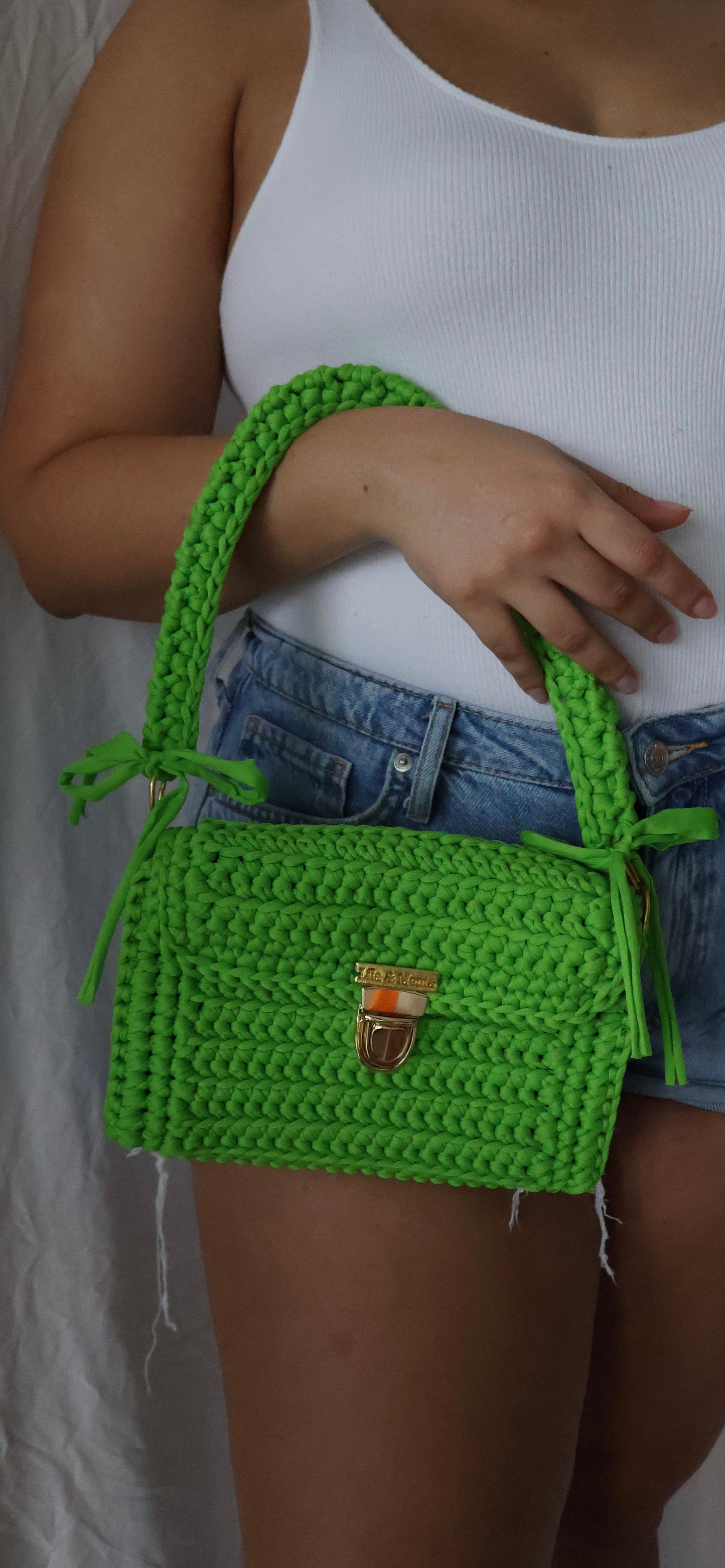 Morgan Crochet Shoulder Bag