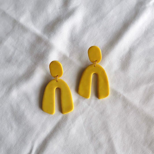 Yeassa Earrings (Yellow)