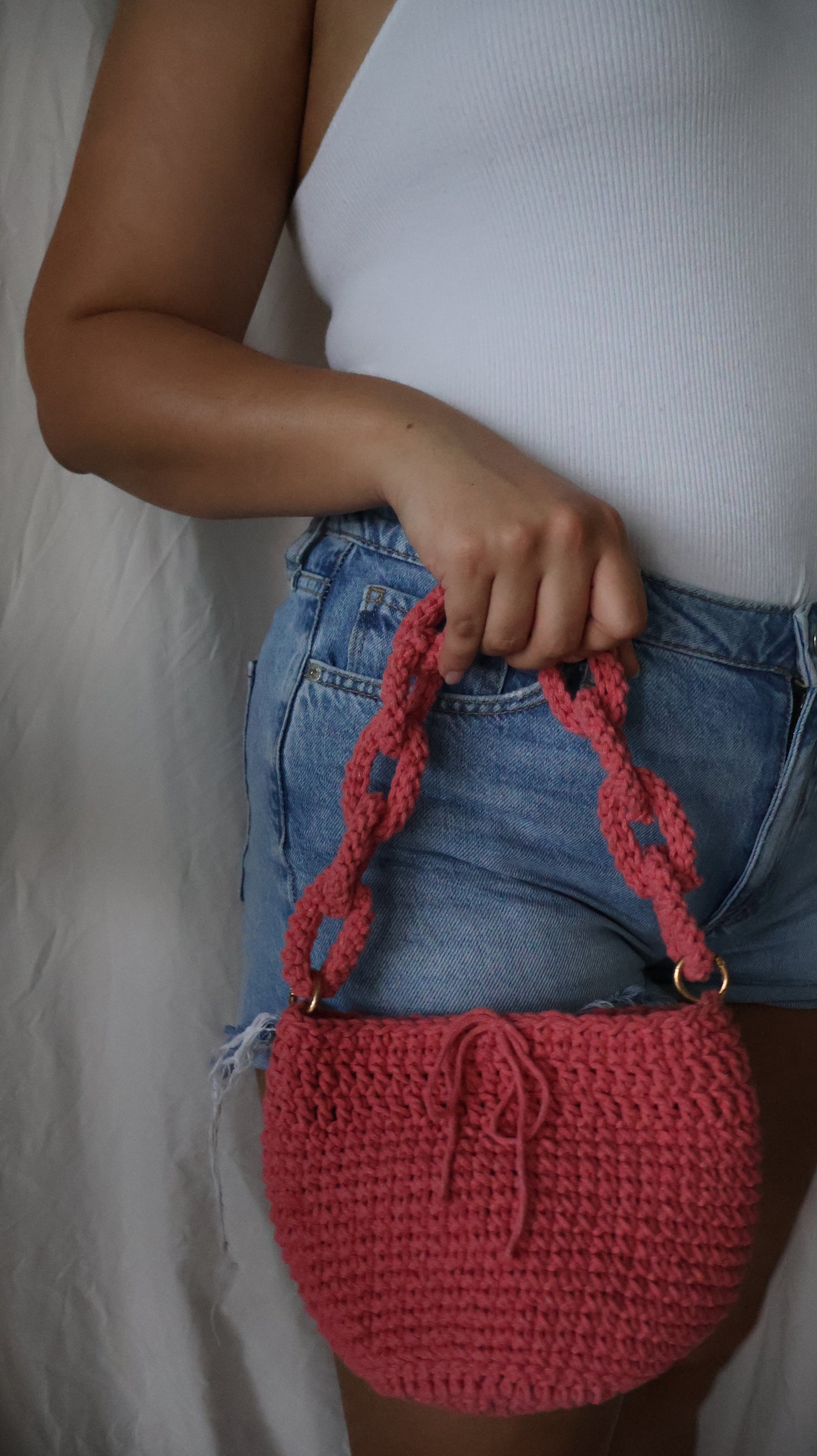 Kaydee Crochet Bucket Bag