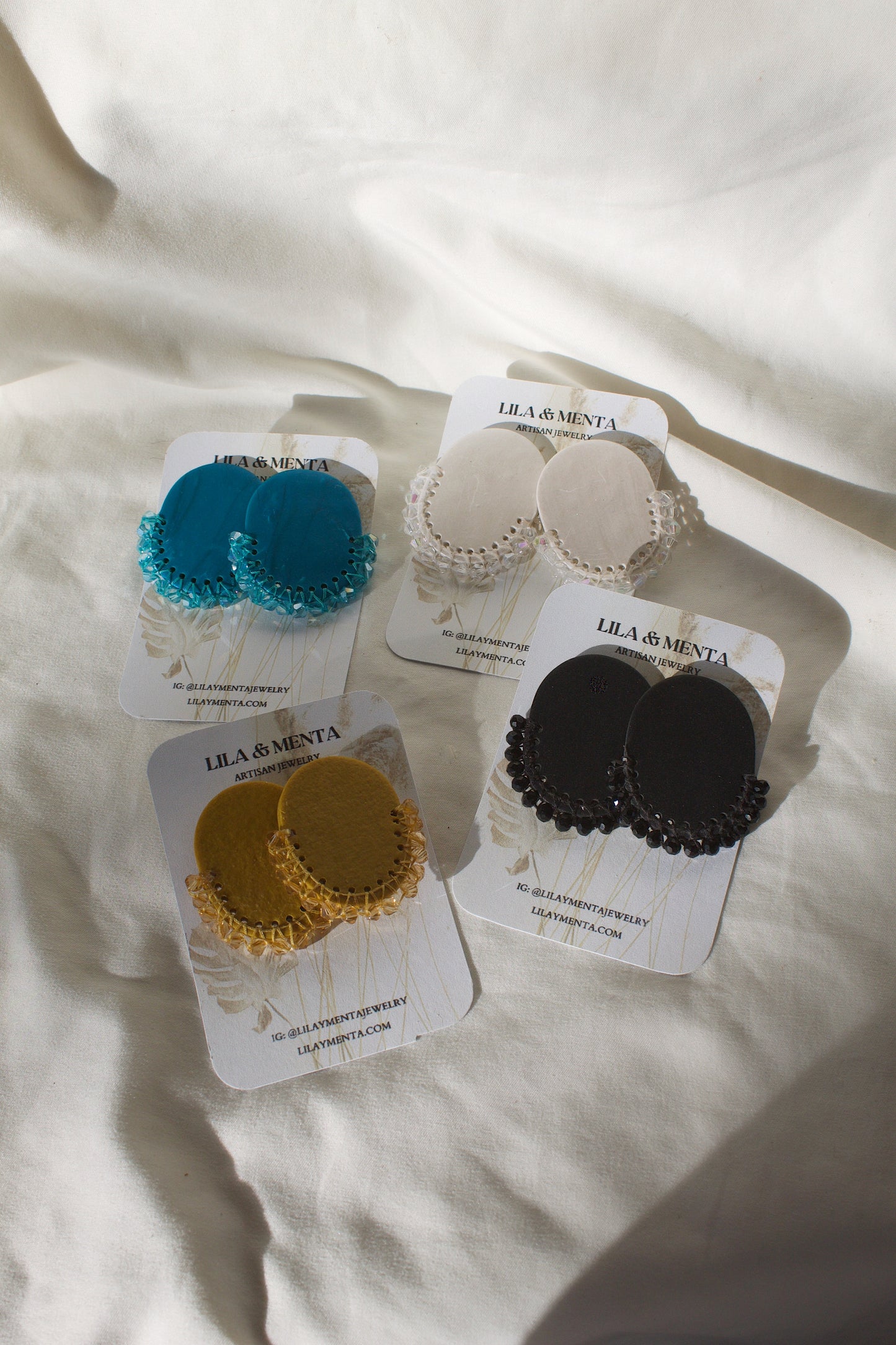 Cirilla Earrings- Mustard