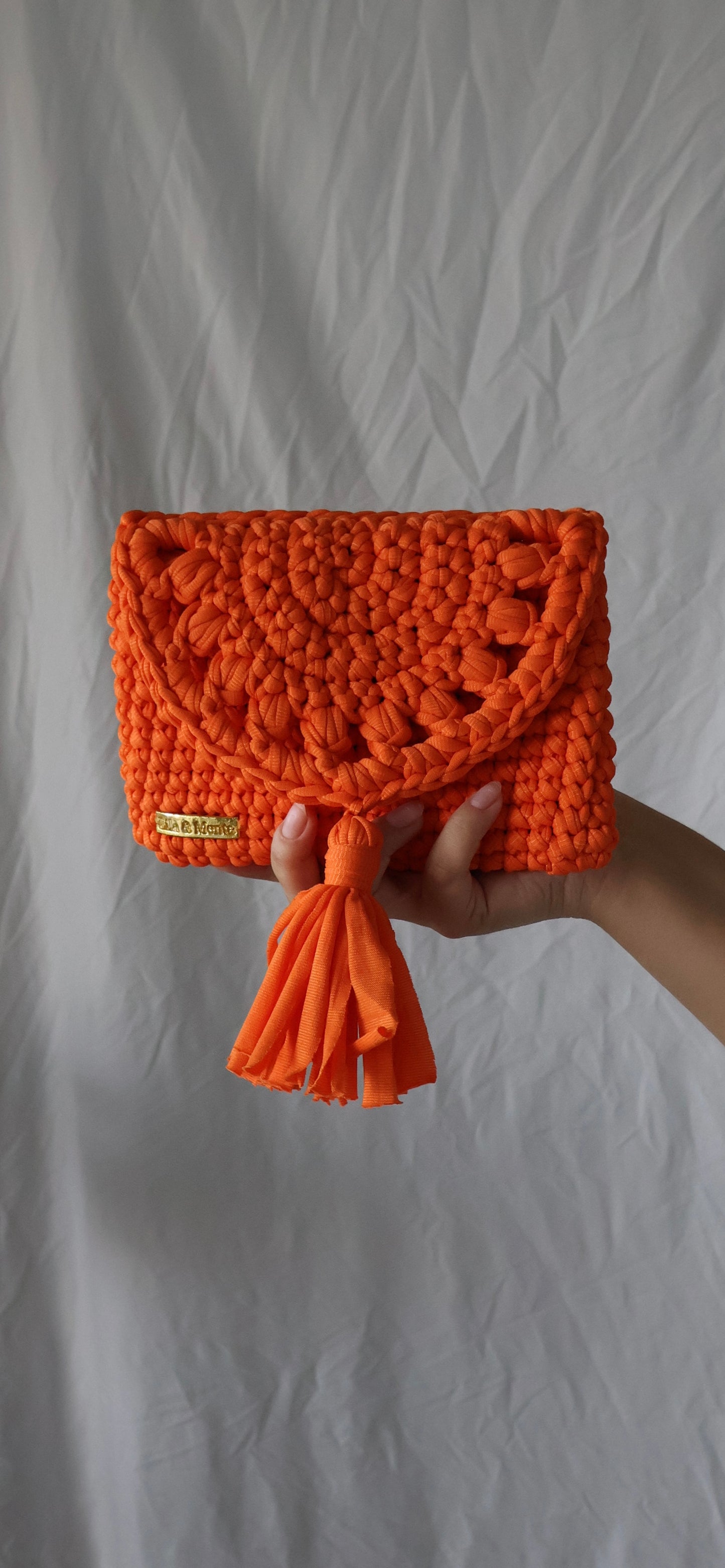 Isa Crochet Clutch