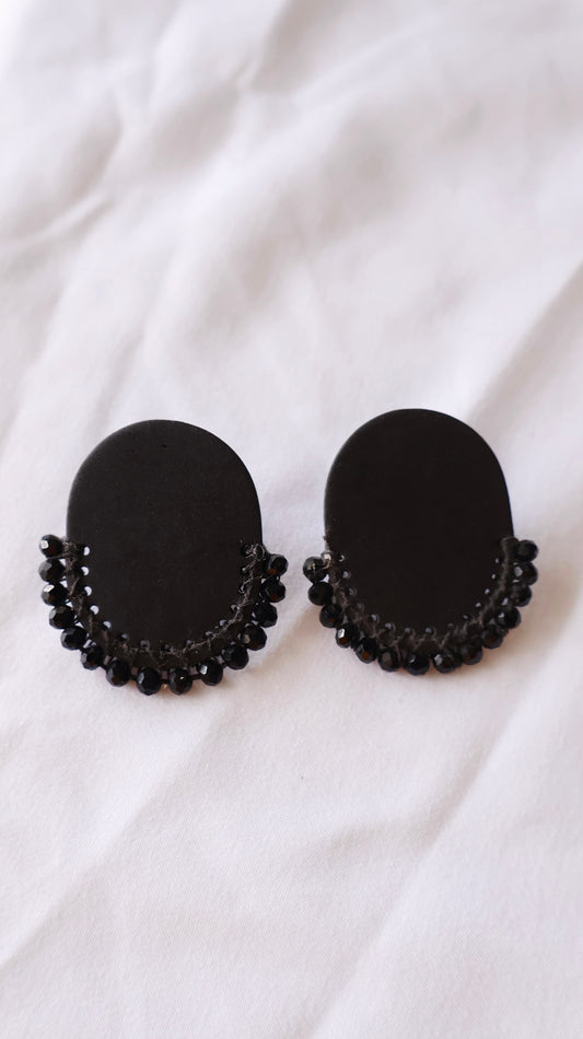 Cirilla Earrings- Noir