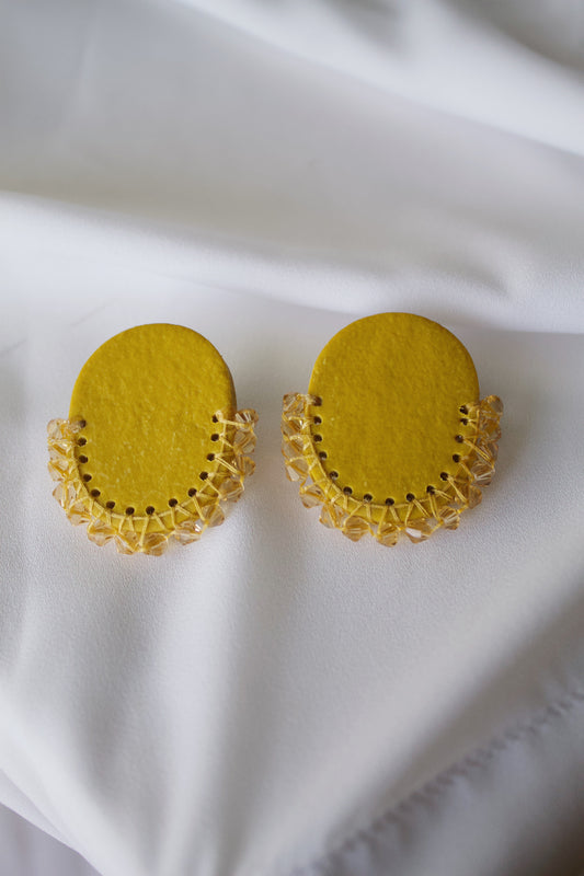 Cirilla Earrings- Mustard